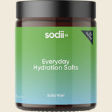 Sodii Everyday Hydration Salts Salty Kiwi 185g Front