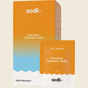 Sodii Everyday Hydration Salts Salty Mandarin 6.3g Pack of 30 Combo