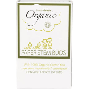 Simply Gentle Organic Cotton Buds 200