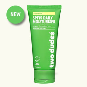 Two Dudes SPF15 Daily Moisturiser 75m front