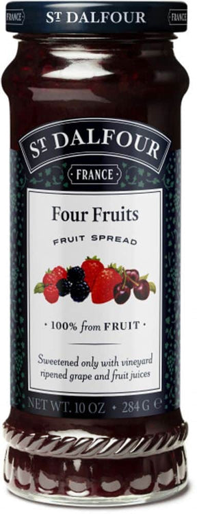 St Dalfour Four Fruits Fruit Spread 284g Front