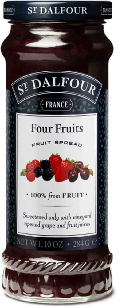 St Dalfour Four Fruits Fruit Spread 284g Front