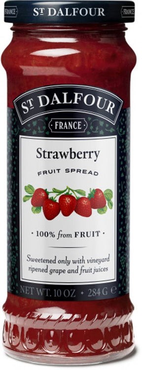 St Dalfour Strawberry Fruit Spread 284g Front