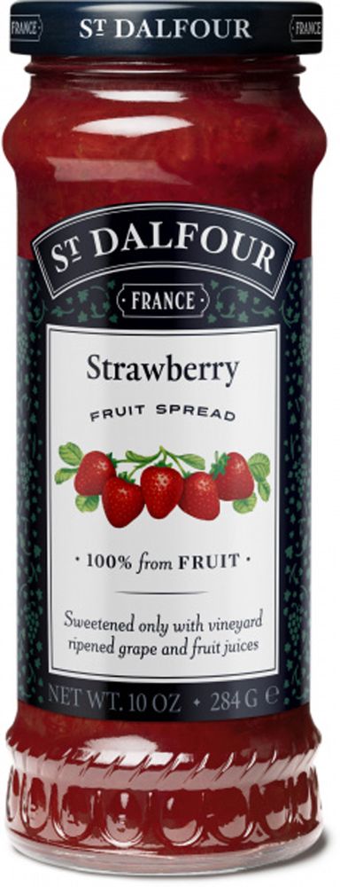 St Dalfour Strawberry Fruit Spread 284g Front