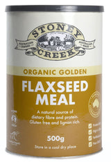Stoney Creek Organic Golden Flaxseed Meal 500g