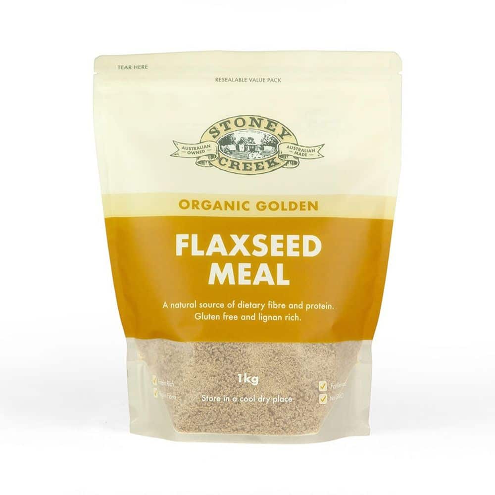 Stoney Creek Organic Golden Flaxseed Meal 1kg
