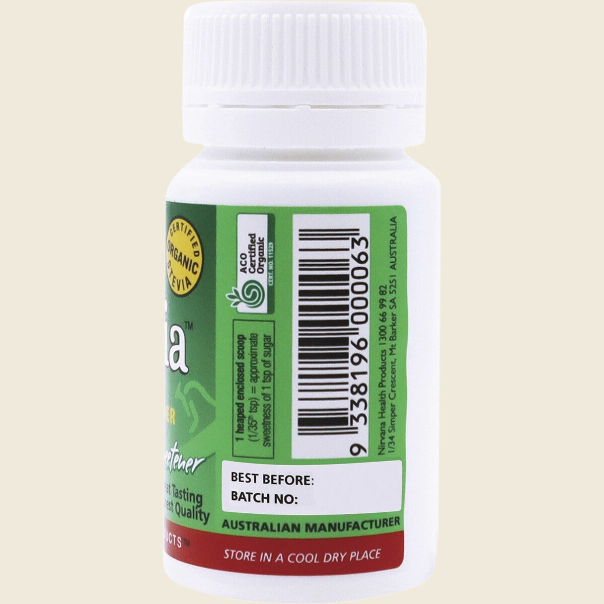 Nirvana Organic Stevia Powder 15g