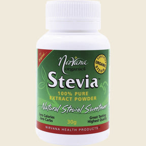 Nirvana Certified Organic Stevia Powder 30g