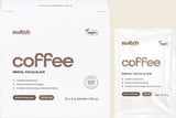 Switch Nutrition Coffee Mental Focus Elixir 6g x 25-pack Naked Espresso – product and packaging