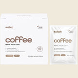 Switch Nutrition Coffee Mental Focus Elixir 6g x 25-pack Cafe Mocha – product and packaging