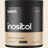 Switch Nutrition Inositol 40:1 Myo : D-Chiro Inositol 150g Front