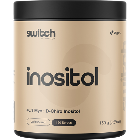 Switch Nutrition Inositol 40:1 Myo : D-Chiro Inositol 150g – front packaging