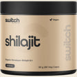 Switch Nutrition Organic Shilajit Himalayan Shilajit 8:1 Extract - 60 Capsules front