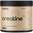 Switch Nutrition Creatine 100% Pure HCT 90 Capsules – front packaging