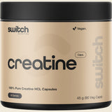 Switch Nutrition Creatine 100% Pure Hcl 90 Capsules