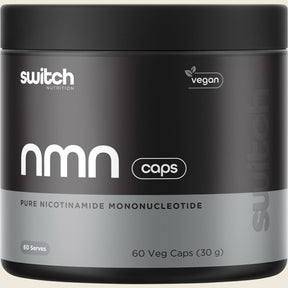 Switch Nutrition Nmn Pure Nicotinamide Mononucleotide 60 Caps Front