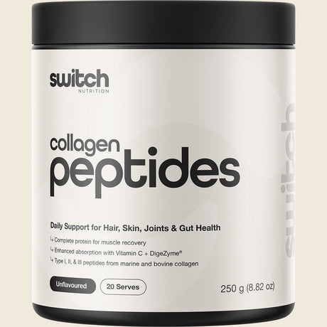 Switch Nutrition Collagen Peptides Unflavoured 250g – front
