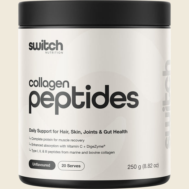 Switch Nutrition Collagen Peptides Unflavoured 250g – front