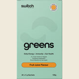 Switch Nutrition Greens Sachets Fruit Juice 20x5g