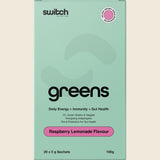 Switch Nutrition Greens Sachets Raspberry Lemonade 20x5g