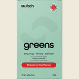 Switch Nutrition Greens Sachets Strawberry Kiwi 20x5g