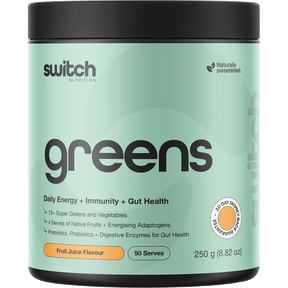 Switch Nutrition Greens Fruit Juice 250g – front packaging