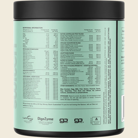 Switch Nutrition Greens Mango Passionfruit 250g