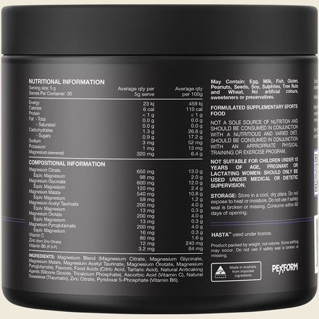 Switch Nutrition Perform Hasta Multi-Mag Mango Passionfruit 150g