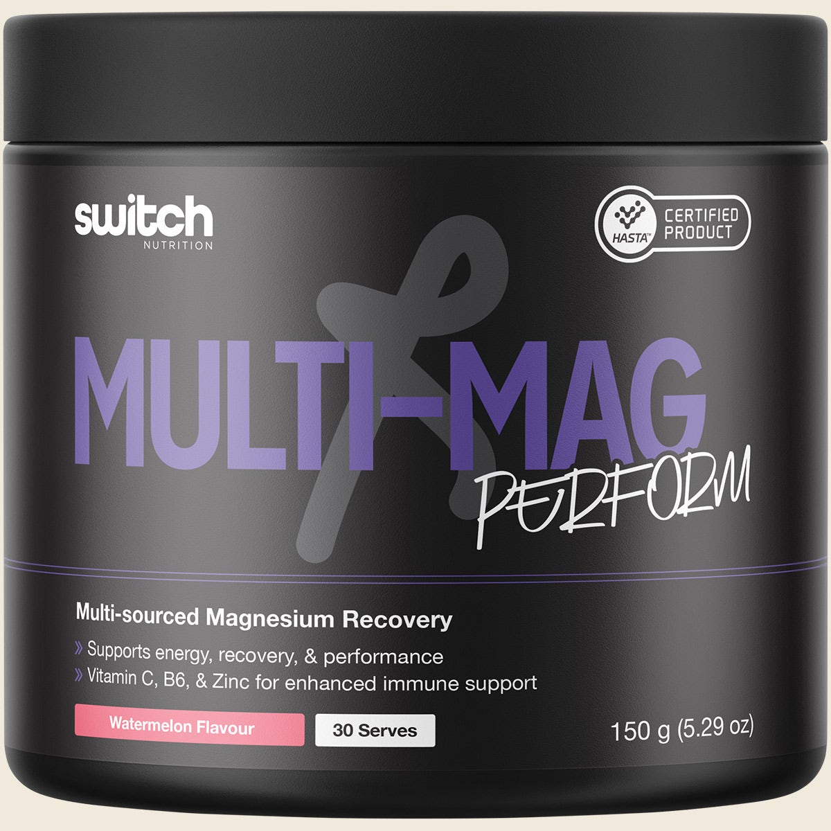 Switch Nutrition Perform Hasta Multi-Mag Watermelon 150g Front