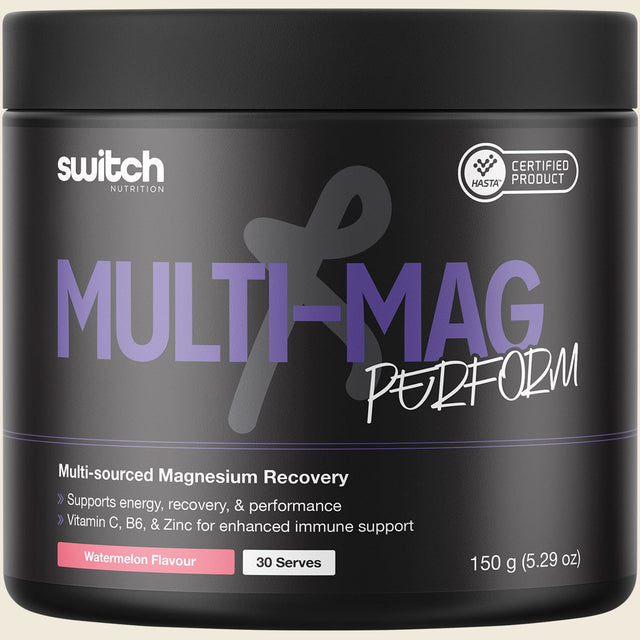 Switch Nutrition Perform Hasta Multi-Mag Watermelon 150g Front
