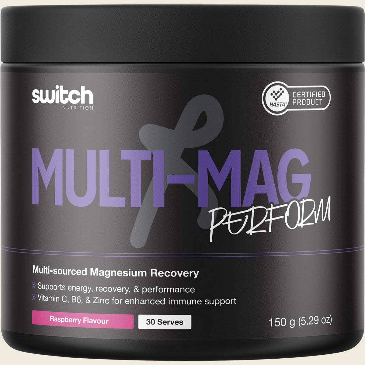Switch Nutrition Perform Hasta Multi-Mag Raspberry 150g Front