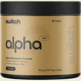 Switch Nutrition Alpha Male Support Formula 120 Caps