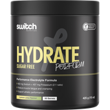 Switch Nutrition Perform Hasta Hydrate Sugar Free Lemon Lime 425g – front packaging