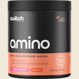 Switch Nutrition Amino EAA & BCAA Electrolyte Recovery 210g Raspberry