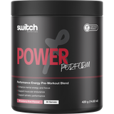 Switch Nutrition Perform Hasta Power Pre-Workout Blend Strawberry Kiwi 420g – front packaging