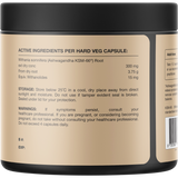 Switch Nutrition Ashwagandha 60 Caps – back label
