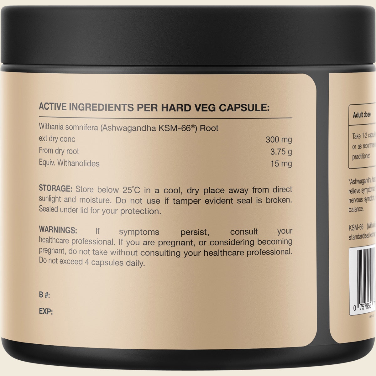 Switch Nutrition Ashwagandha 60 Caps