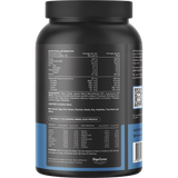 Switch Nutrition WPI Premium Whey Protein Isolate Vanilla Creme 900g – back label
