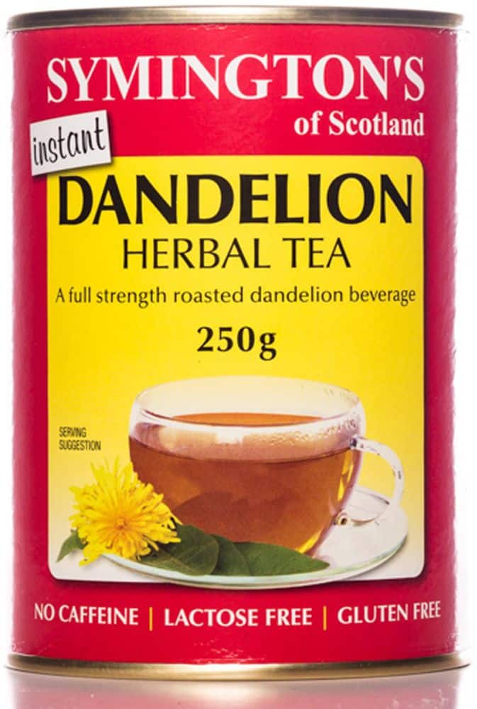 Symington’s Dandelion Herbal Tea 250g Front