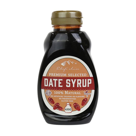 Chef’s Choice Premium Selected Date Syrup 450g front