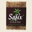 Safix Biodegradable Coconut Fibre Scrub Small Pad – front product image