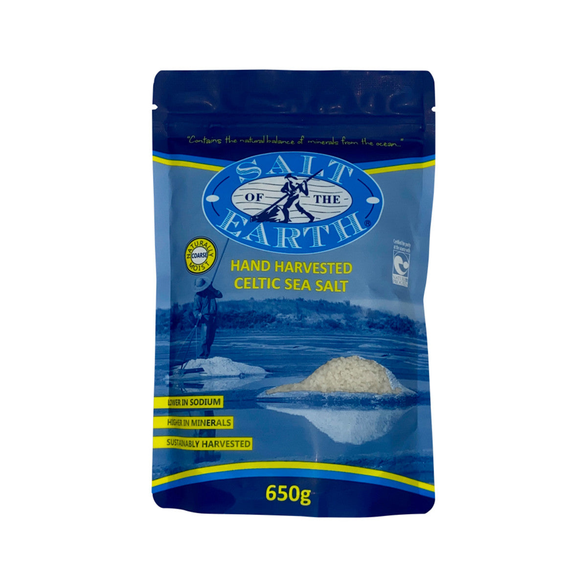 Salt of the Earth Celtic Sea Salt Coarse