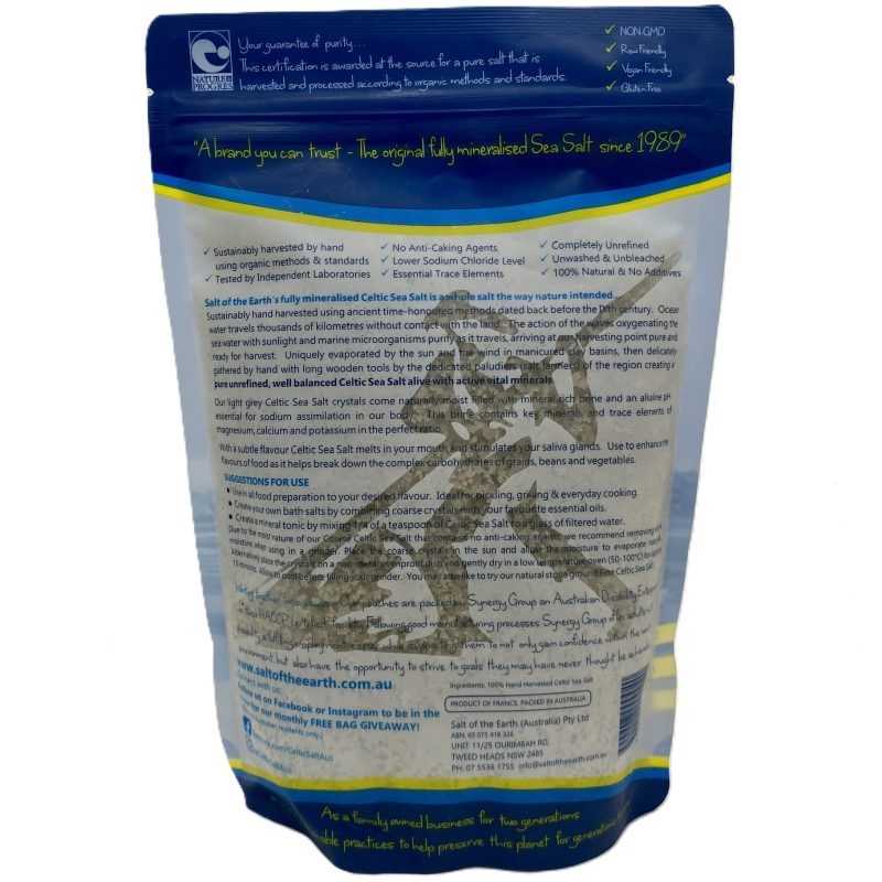 Salt of the Earth Celtic Sea Salt Coarse