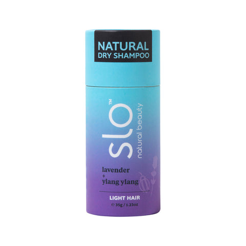 Slo Natural Beauty Natural Dry Shampoo Light Hair Lavender + Ylang Ylang 35g