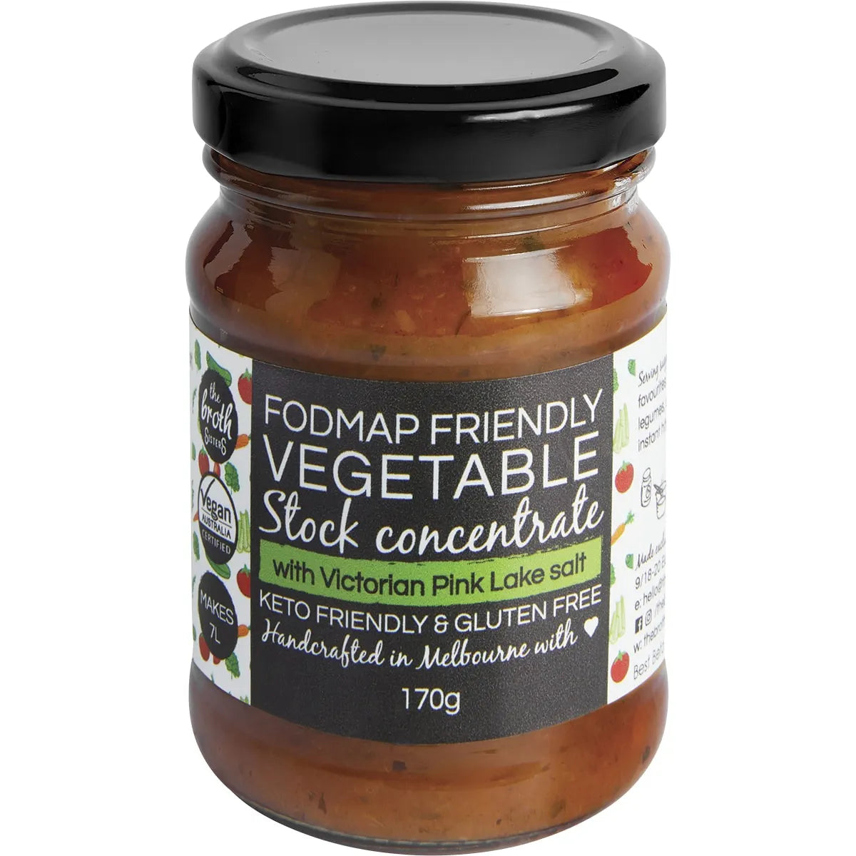 The Broth Sisters Vegetable Stock Concentrate 170g