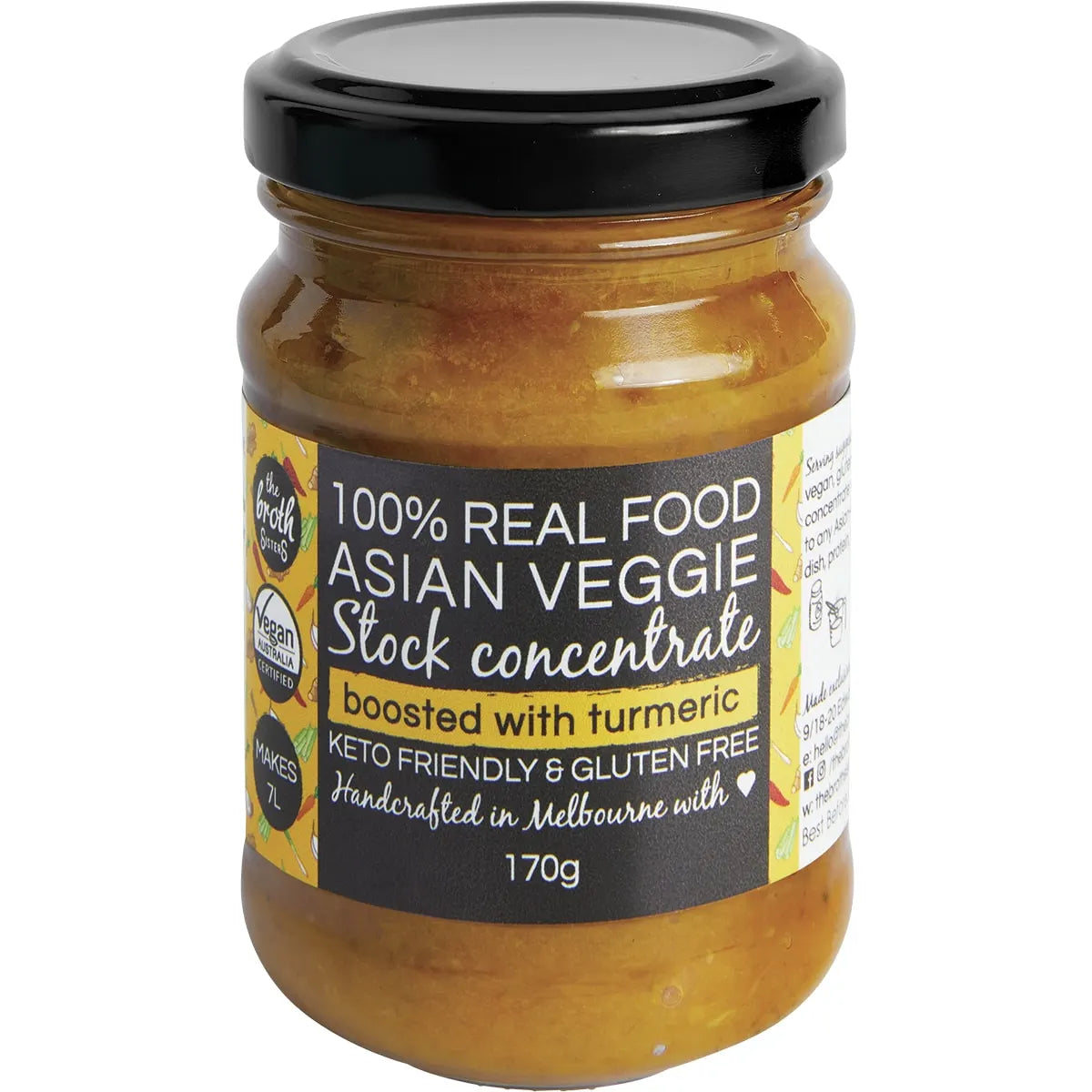 The Broth Sisters Asian Vegetable Stock Concentrate 170g