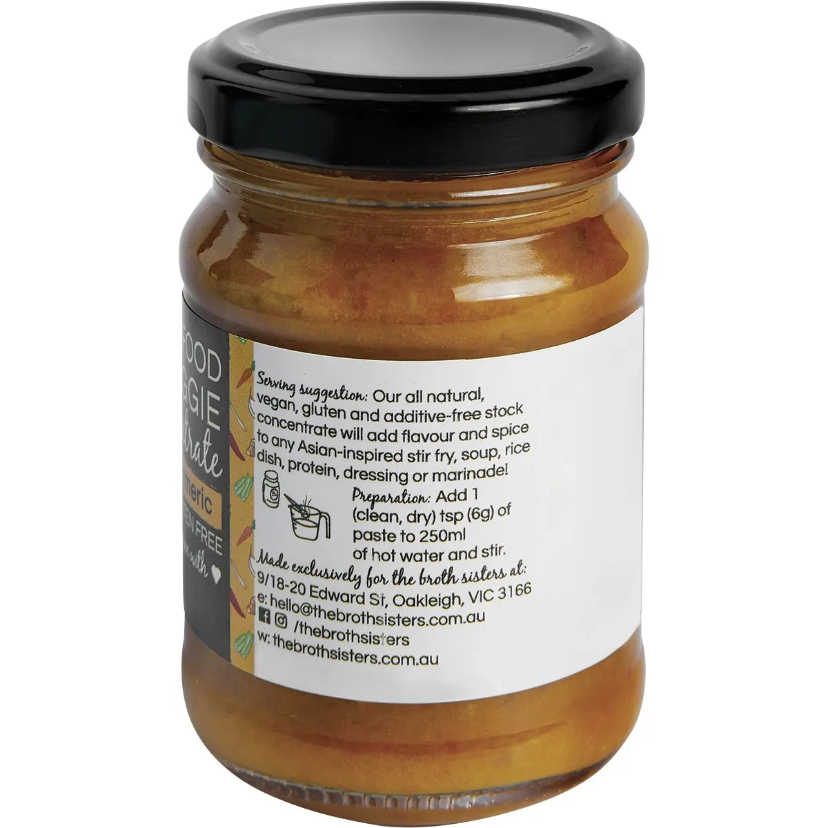 The Broth Sisters Asian Vegetable Stock Concentrate 170g