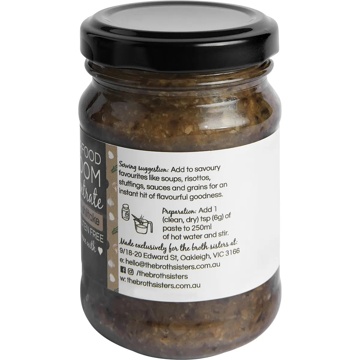 The Broth Sisters Superfood Mushroom Stock Concentrate 170g