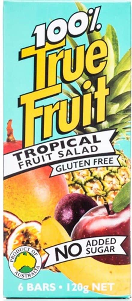 True Fruit Tropical MultiPack 120g 20g x 6-pack Front