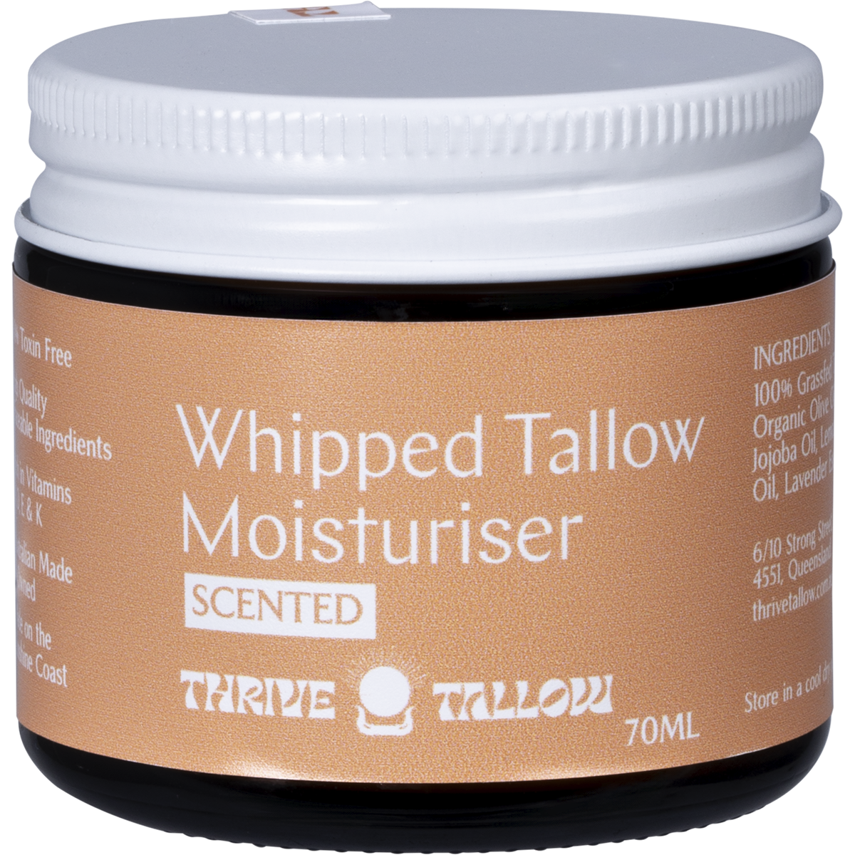 Thrive Tallow Whipped Tallow Moisturiser Scented 70ml